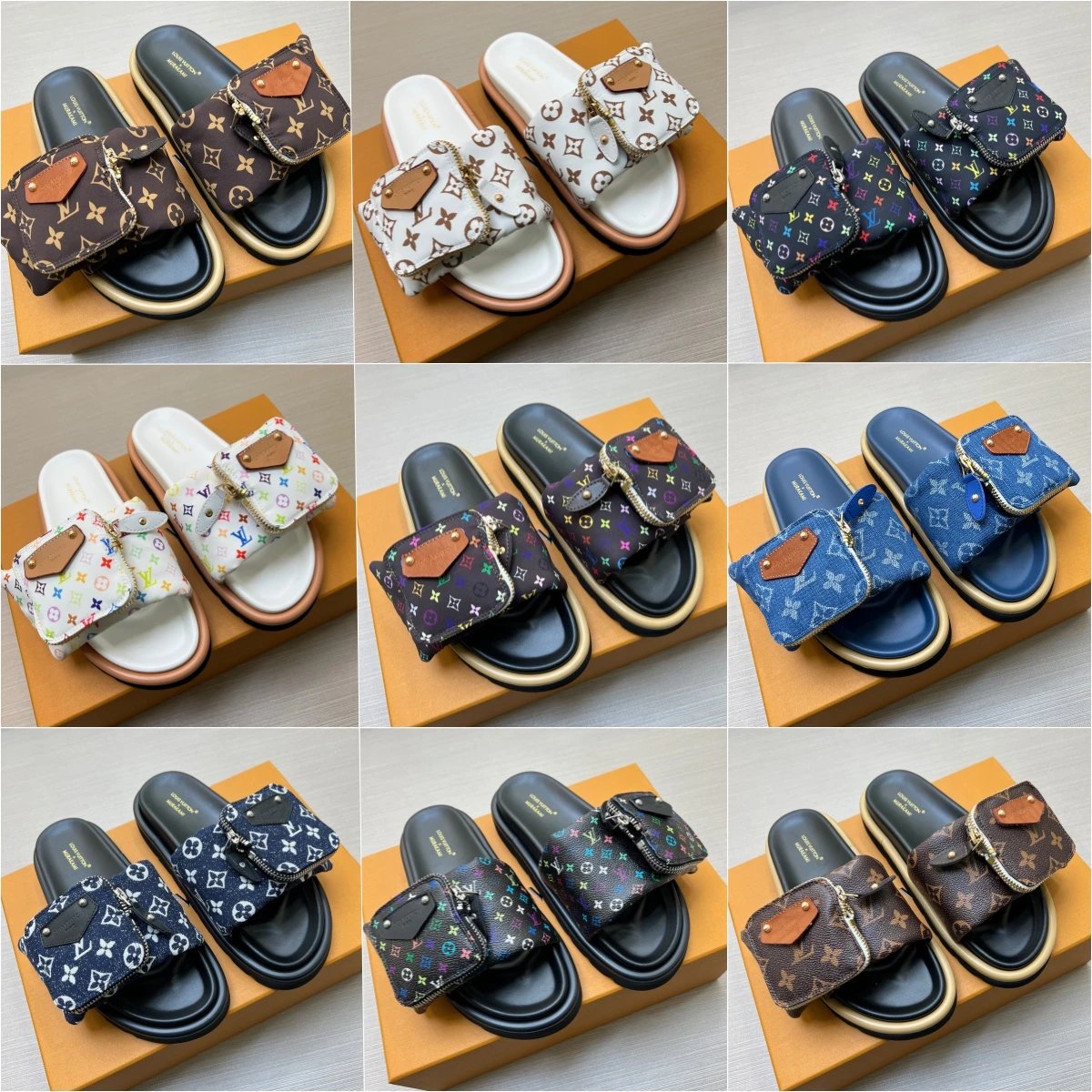 LV slippers