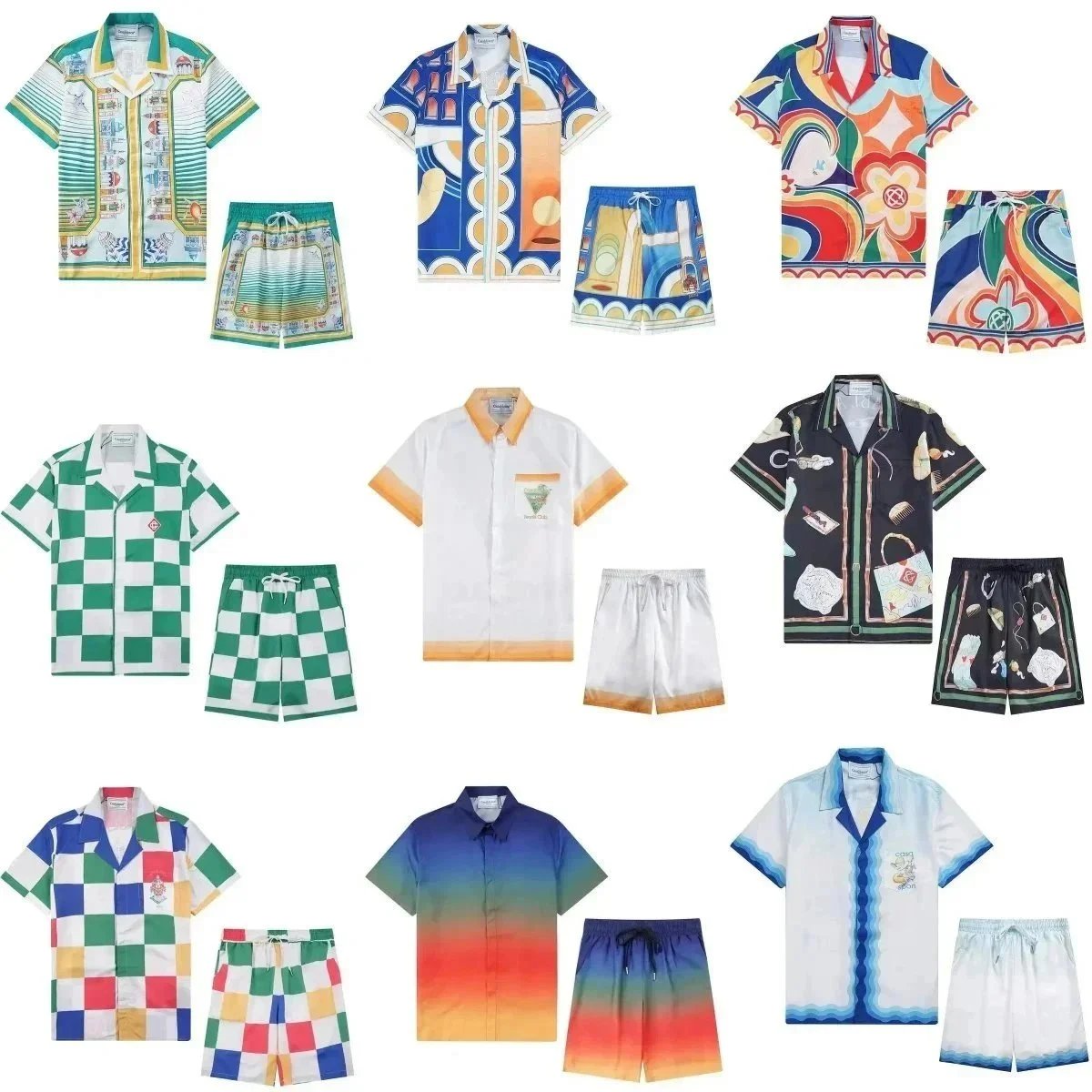 Comfortable short-sleeved suit