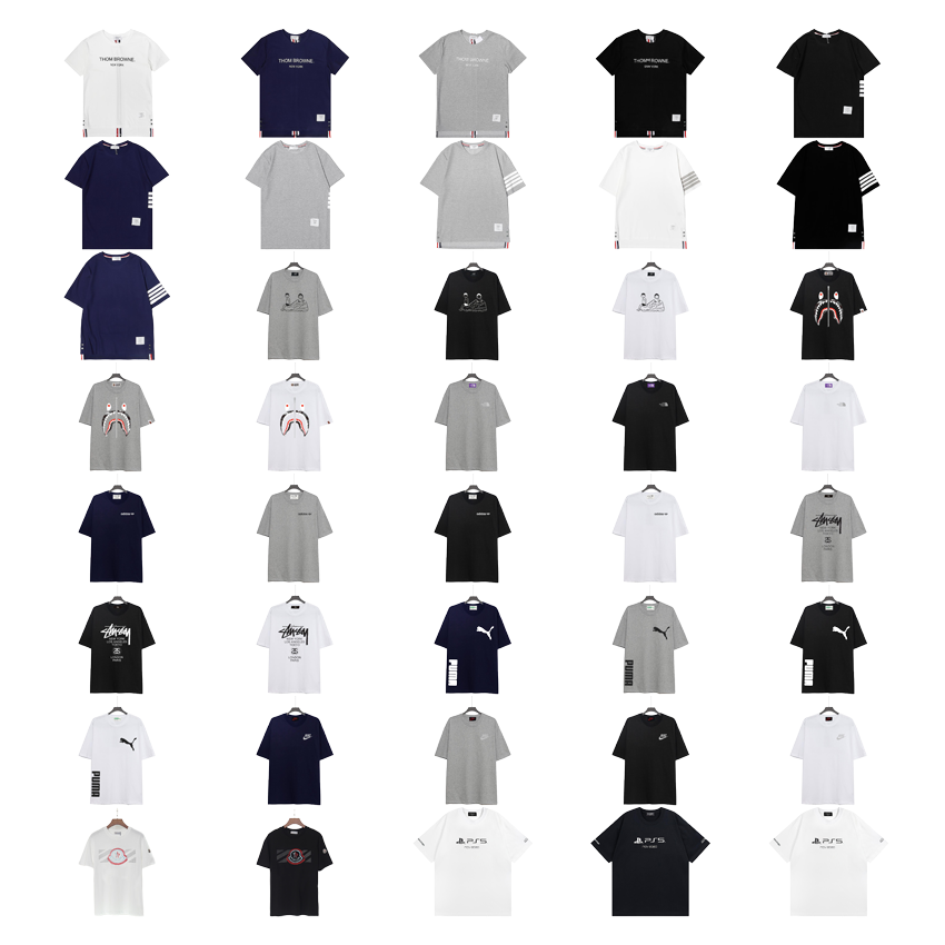 Fashion brand short sleeve 5