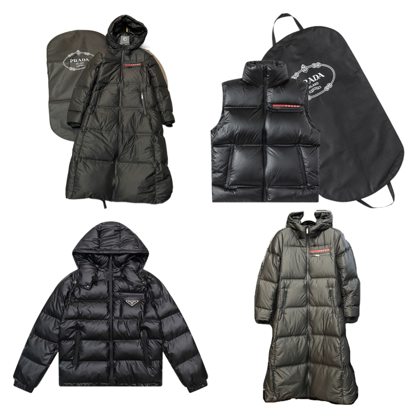 Prada Down Coat Collection