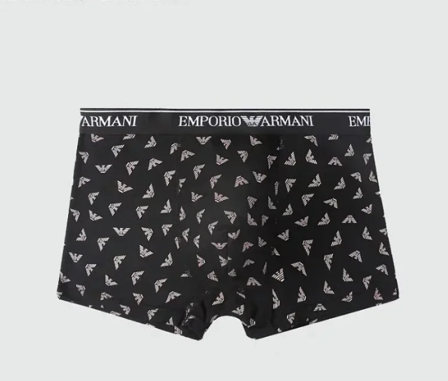 Emporio Armani Men's Pure Cotton Boxer Shorts Set of 3